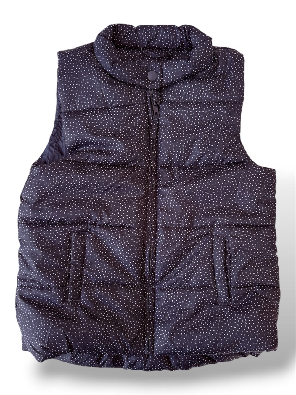 Cotton On Kids Navy and White Polka Dot Jacket